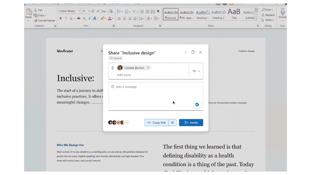 thumbnail image 3 of blog post titled 

							Copilot in OneDrive: A New Wave of File Interaction

