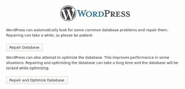 How to Repair WordPress Database
